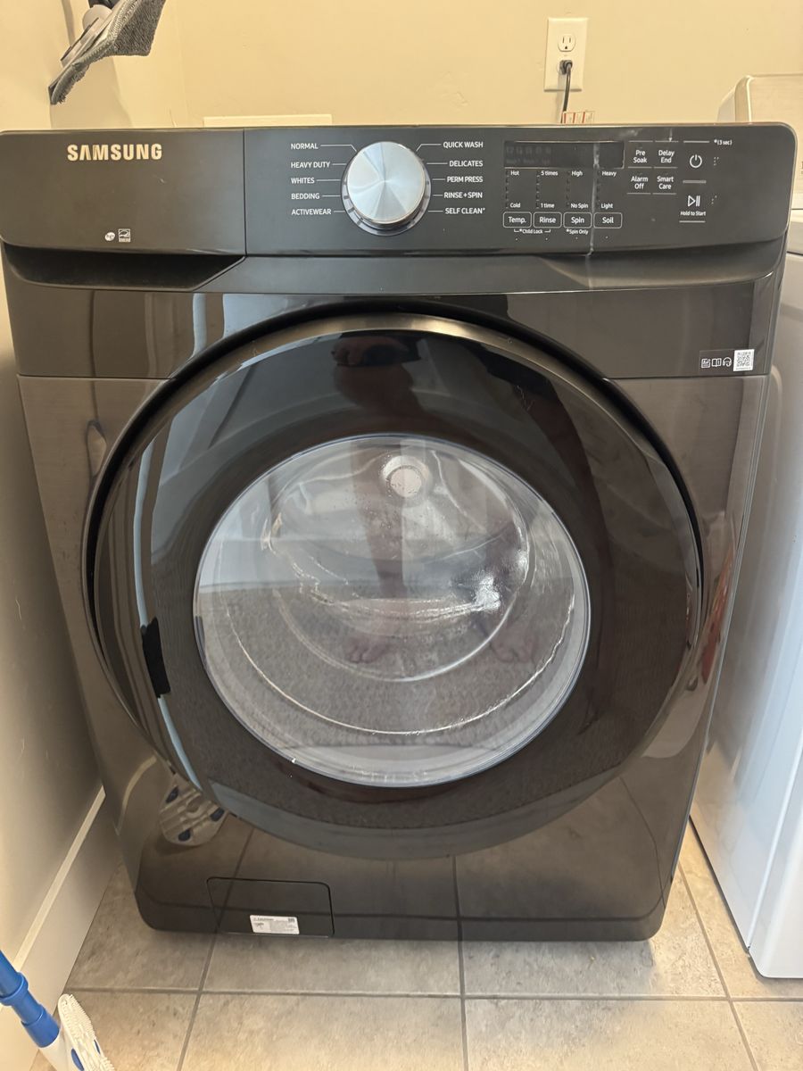 Samsung Front Load Washer and Maytag Dryer commercial