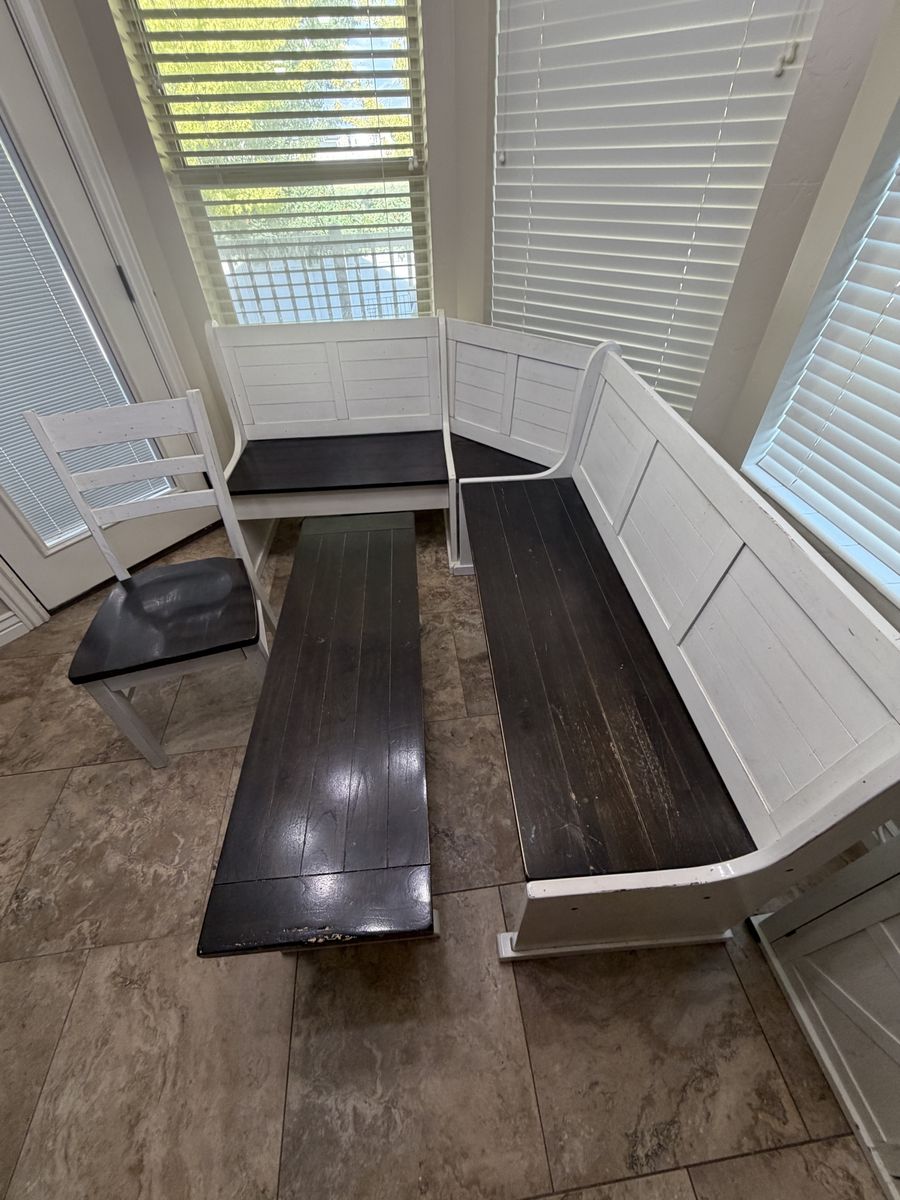 Farmhouse benches