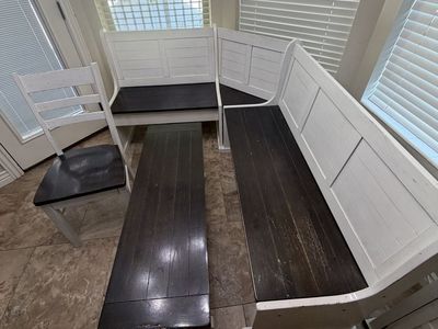 Farmhouse benches
