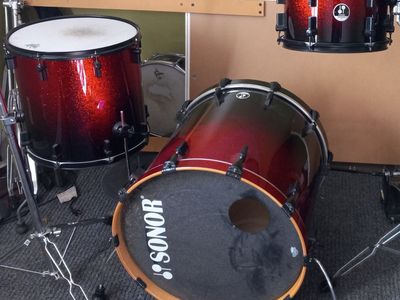Sonor force 3007 maple drums
