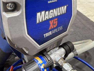 Magnum X5 airless sprayer Out of the box