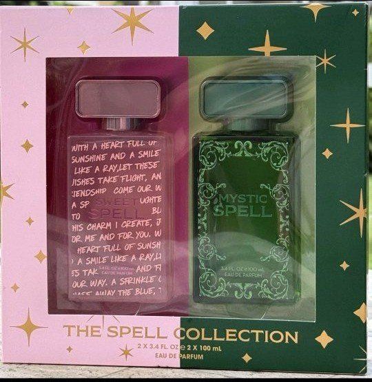 Wicked Spell Collection EDP Perfume 2pc Set Sweet Spell Mystic Spell 3.4oz Glinda Elphaba