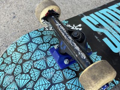 8” Skateboarding Deck with Industrial Trucks