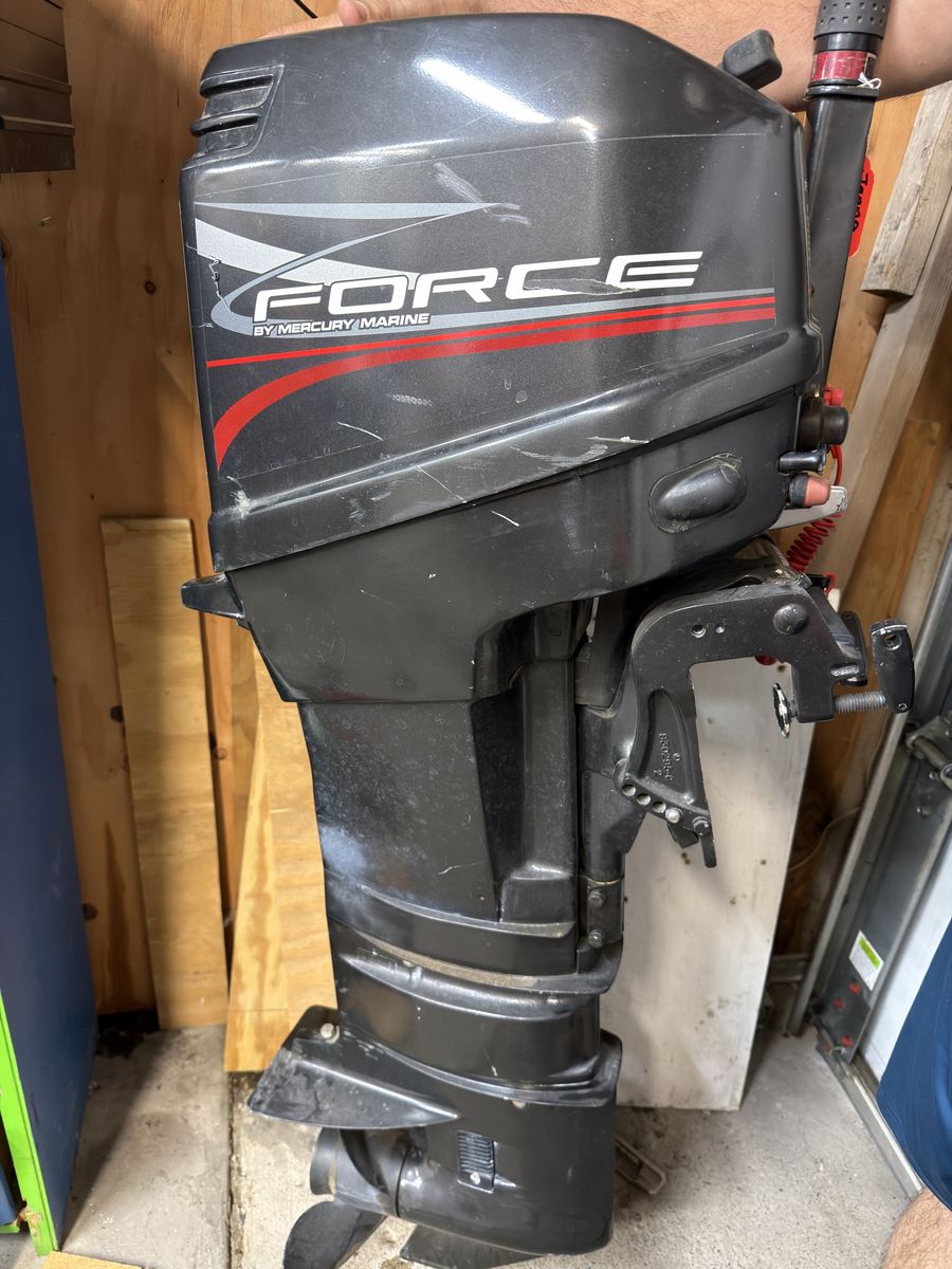 Force by Mercury Marine Outboard Trolling Boat Motor Engine