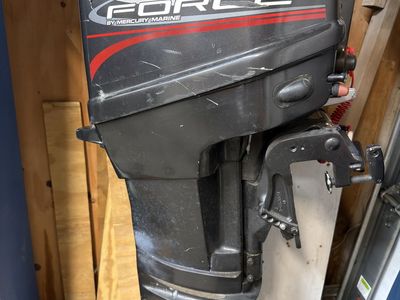 Force by Mercury Marine Outboard Trolling Boat Motor Engine