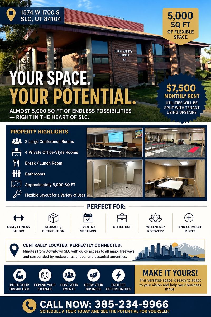 Your Space. Your Vision. Endless Possibilities.