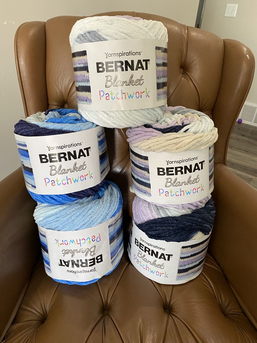 Bernat Blanket Patchwork yarn