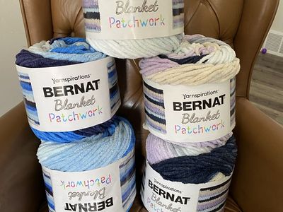 Bernat Blanket Patchwork yarn
