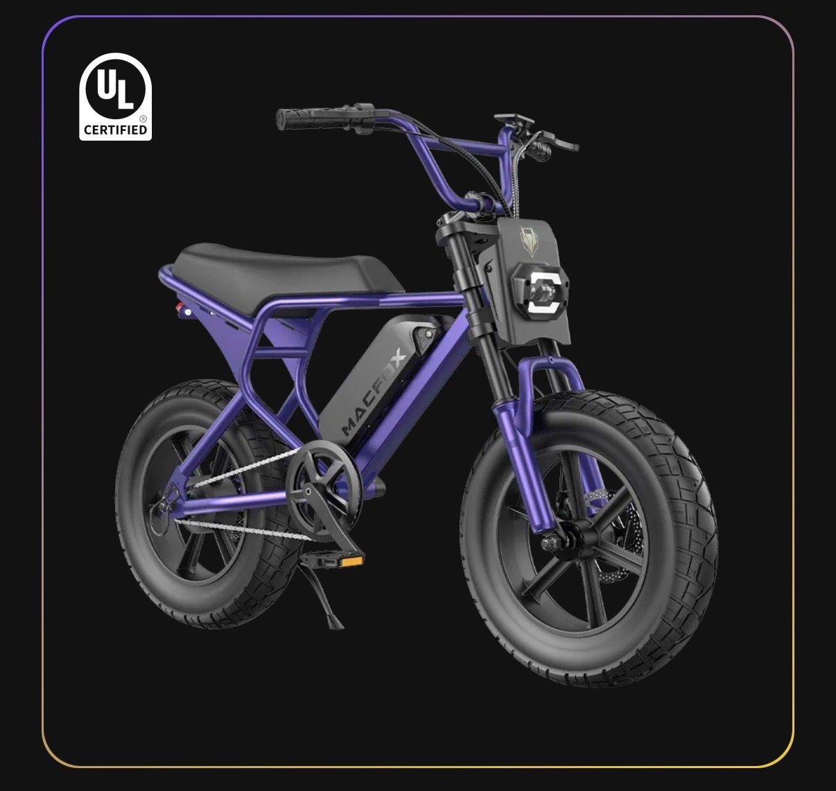 New Macfox M16 Electric Bike