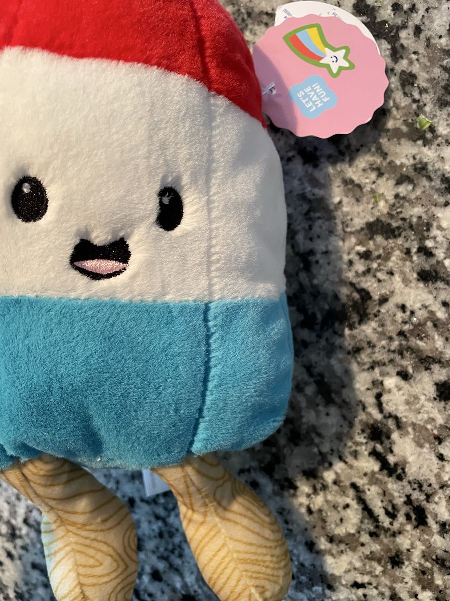 Gigglescape 8 Inch Ice Pop Plush Stuffed Animal