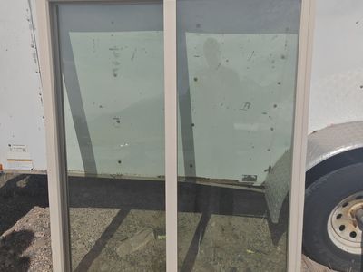 used light tan window