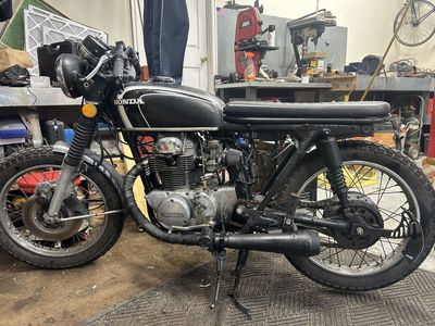 1973 Honda CB350 Cafe Racer