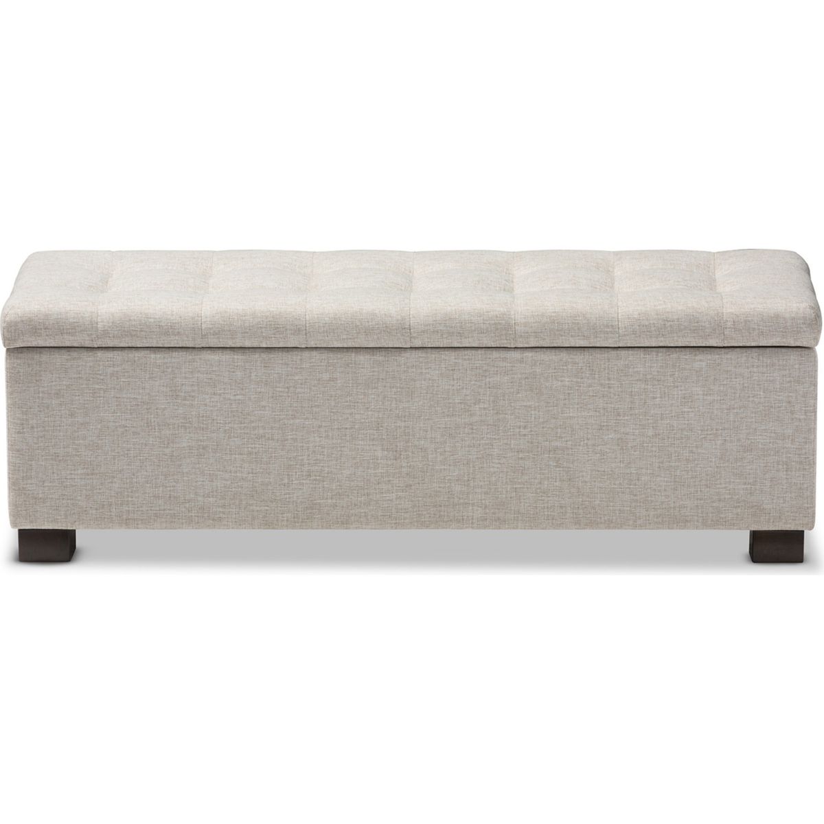 Upholstered storage bench