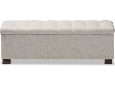 Upholstered storage bench