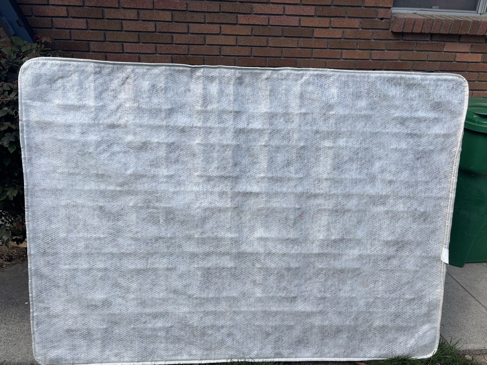 Free Full Boxspring and Bed Frame