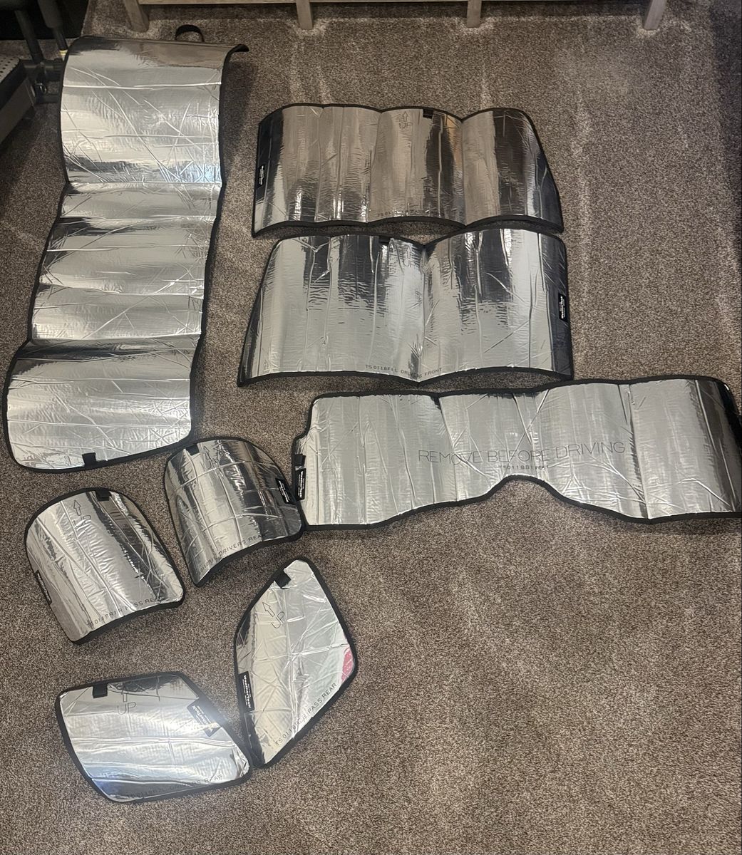 FJ Cruiser window shades, Weather Tech, new