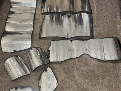 FJ Cruiser window shades, Weather Tech, new