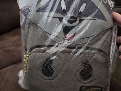 Disney Loungefly Meeko Pocahontas Flocked Mini Backpack