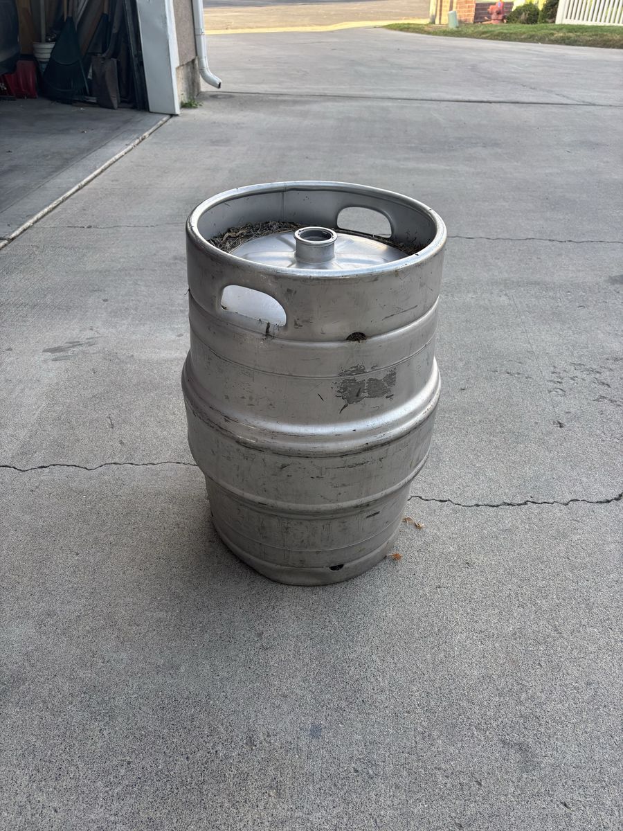 Aluminum Keg (Barrel) $40