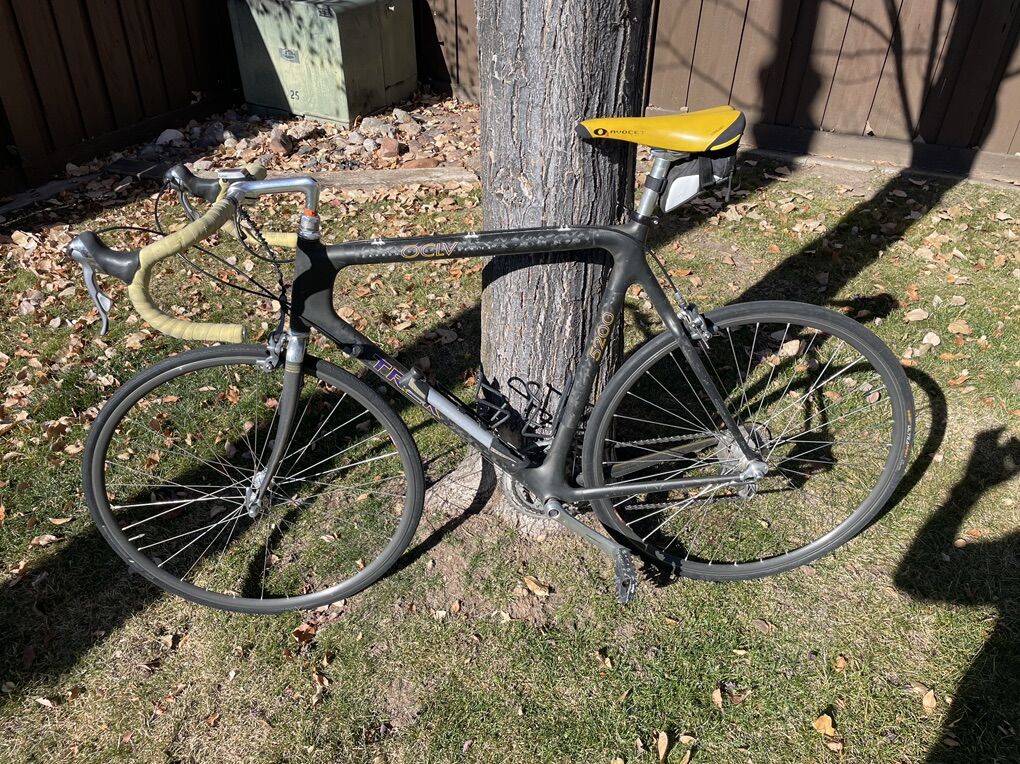 Carbon Fiber, Older Trek, 5200 Road Bike