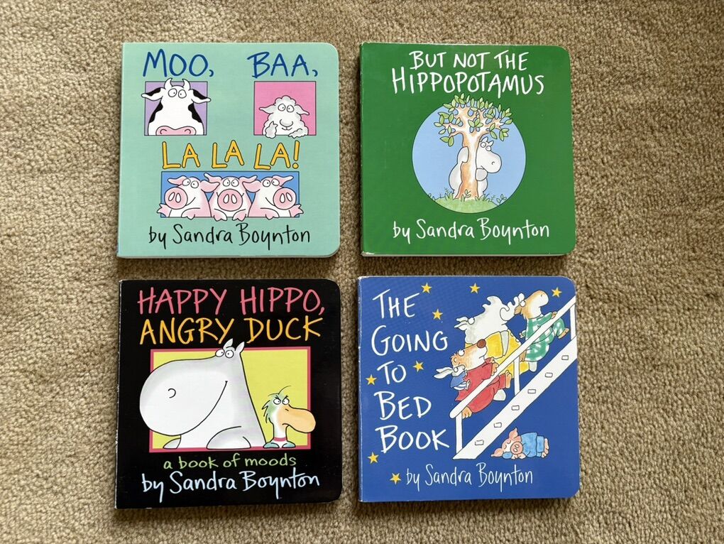 Four Sandra Boynton Board Books, Set 3