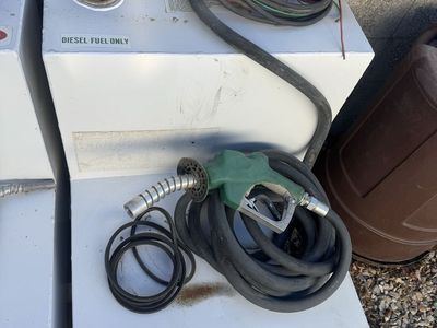 2 Fill-Rite 12V DC Pump Fuel Tanks with Hose and Nozzle
