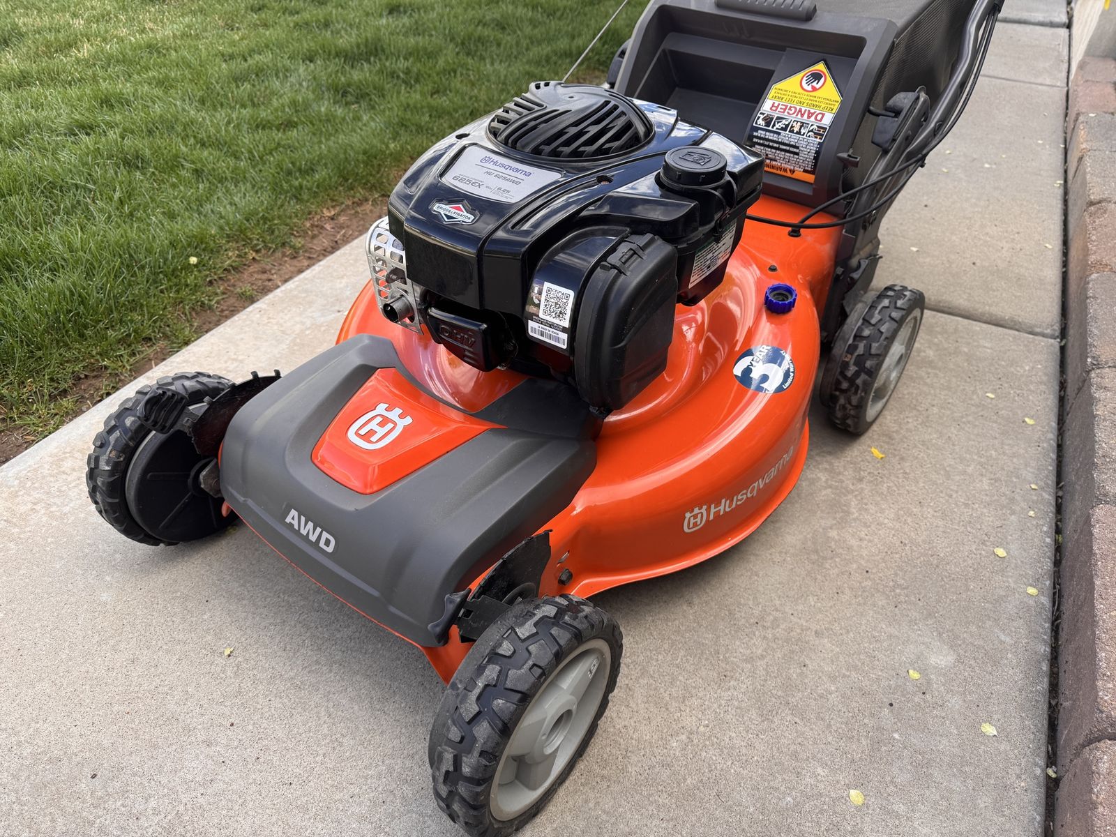Husqvarna All Wheel Drive Lawn Mower