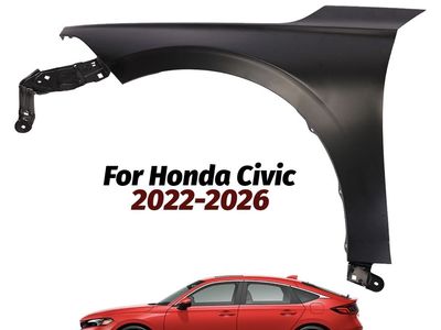 Front Left Fender Panel for Honda Civic 2022-2026,