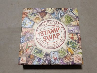 Stamp Swap Board Game – Stonemaier Games – 100% Complete / Like New