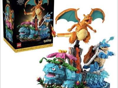 LEGO 72153 Venusaur, Charizard and Blastoise - New/Sealed Pokemon