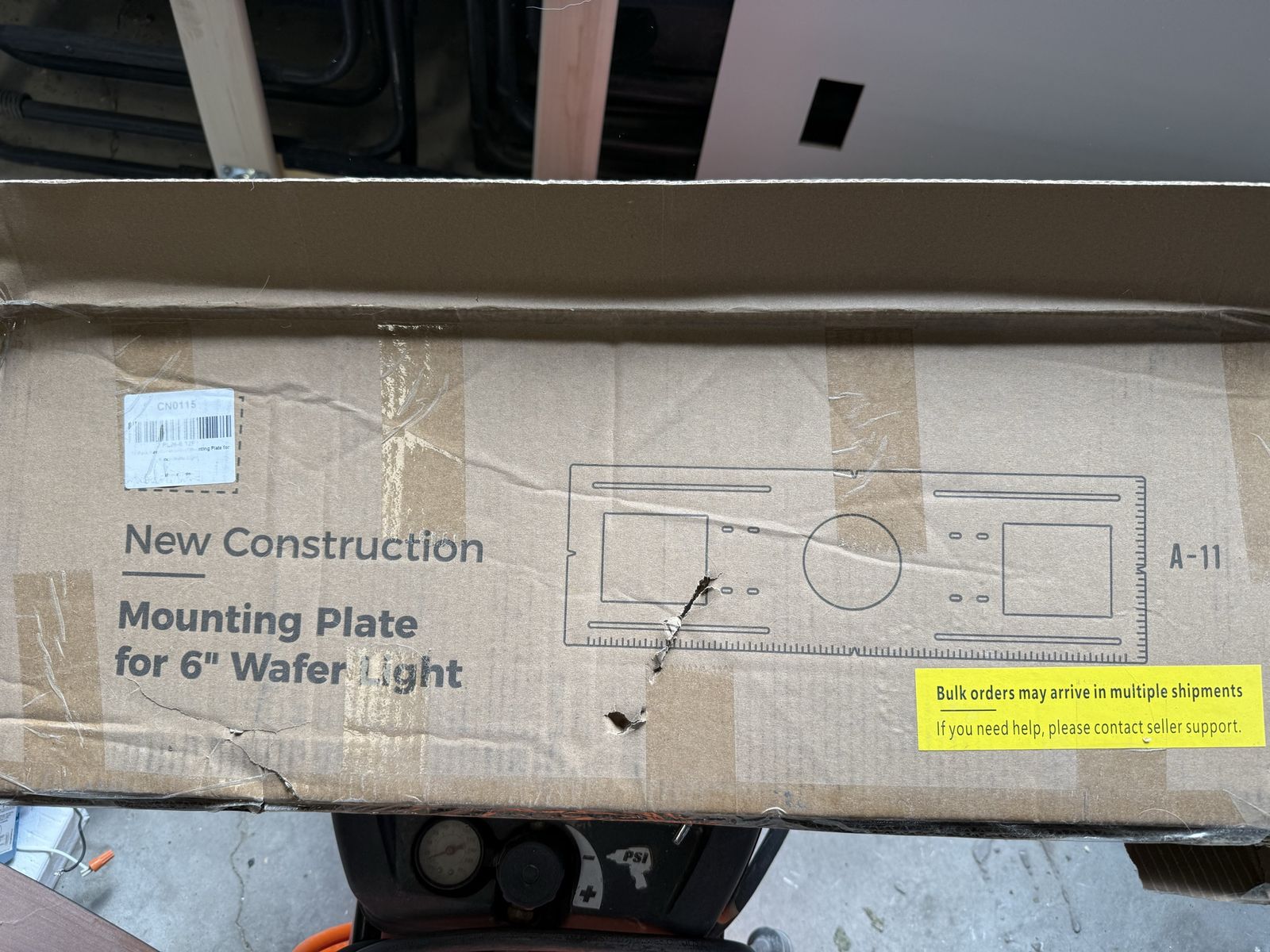 Mounting Plate For Wafer Lights