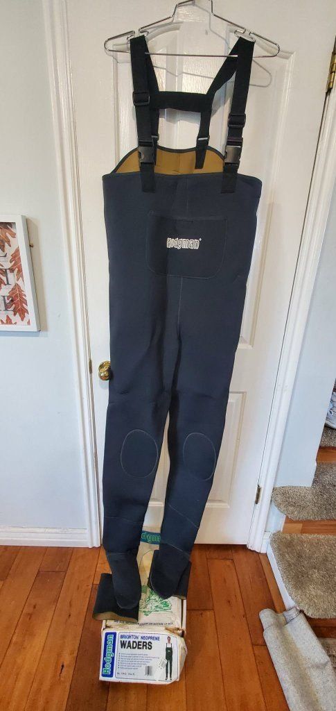 New Hodgman fishing Neoprene waders size XL