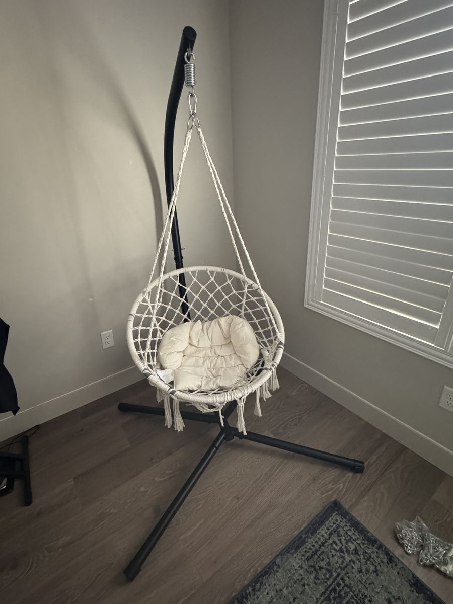 Hanging Hammock Chair with Cushion