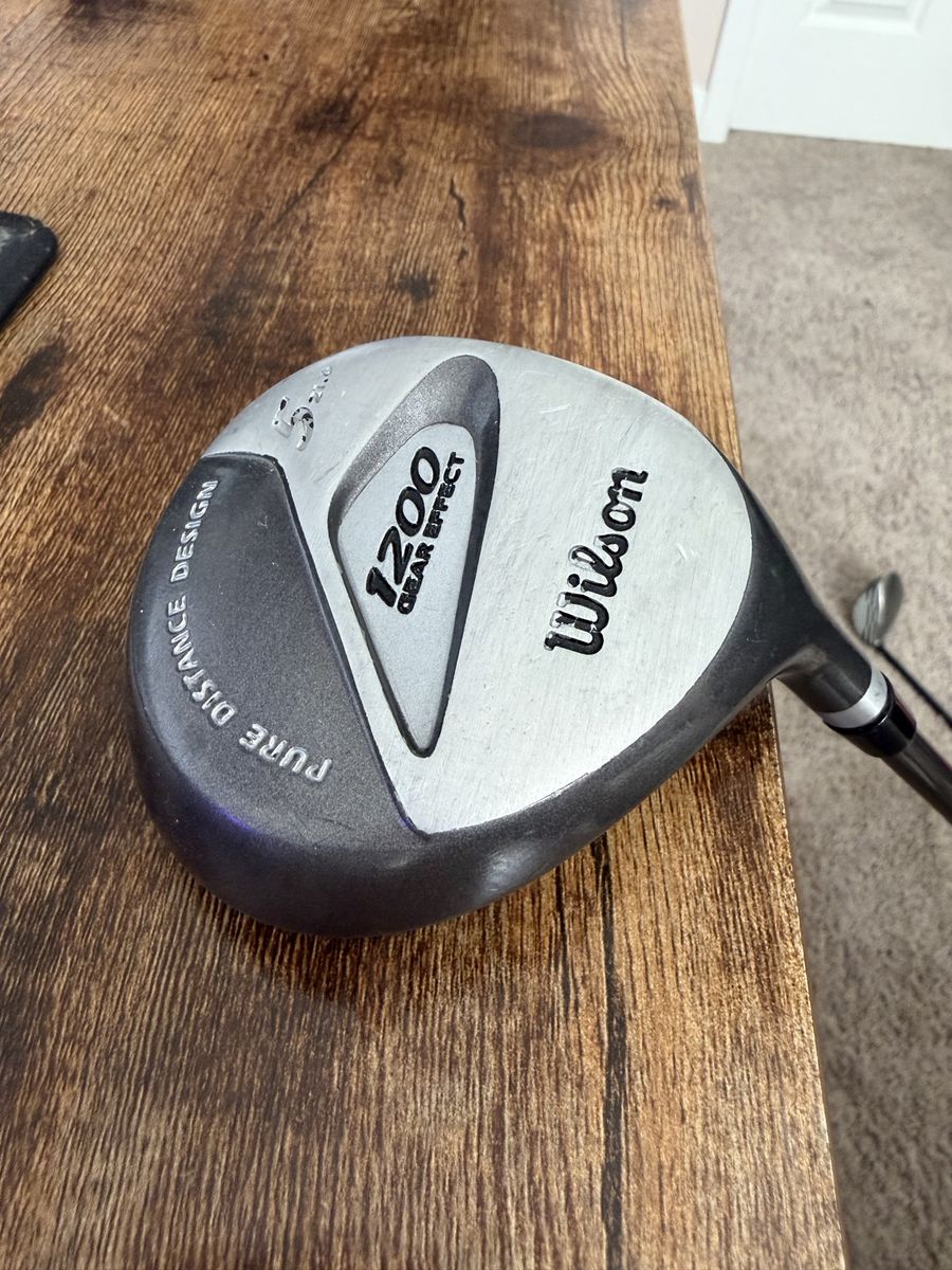 Wilson 1200 Gear Effect Pure Distance Design 5 Wood - Right Hand, Unisex