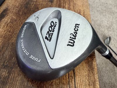 Wilson 1200 Gear Effect Pure Distance Design 5 Wood - Right Hand, Unisex