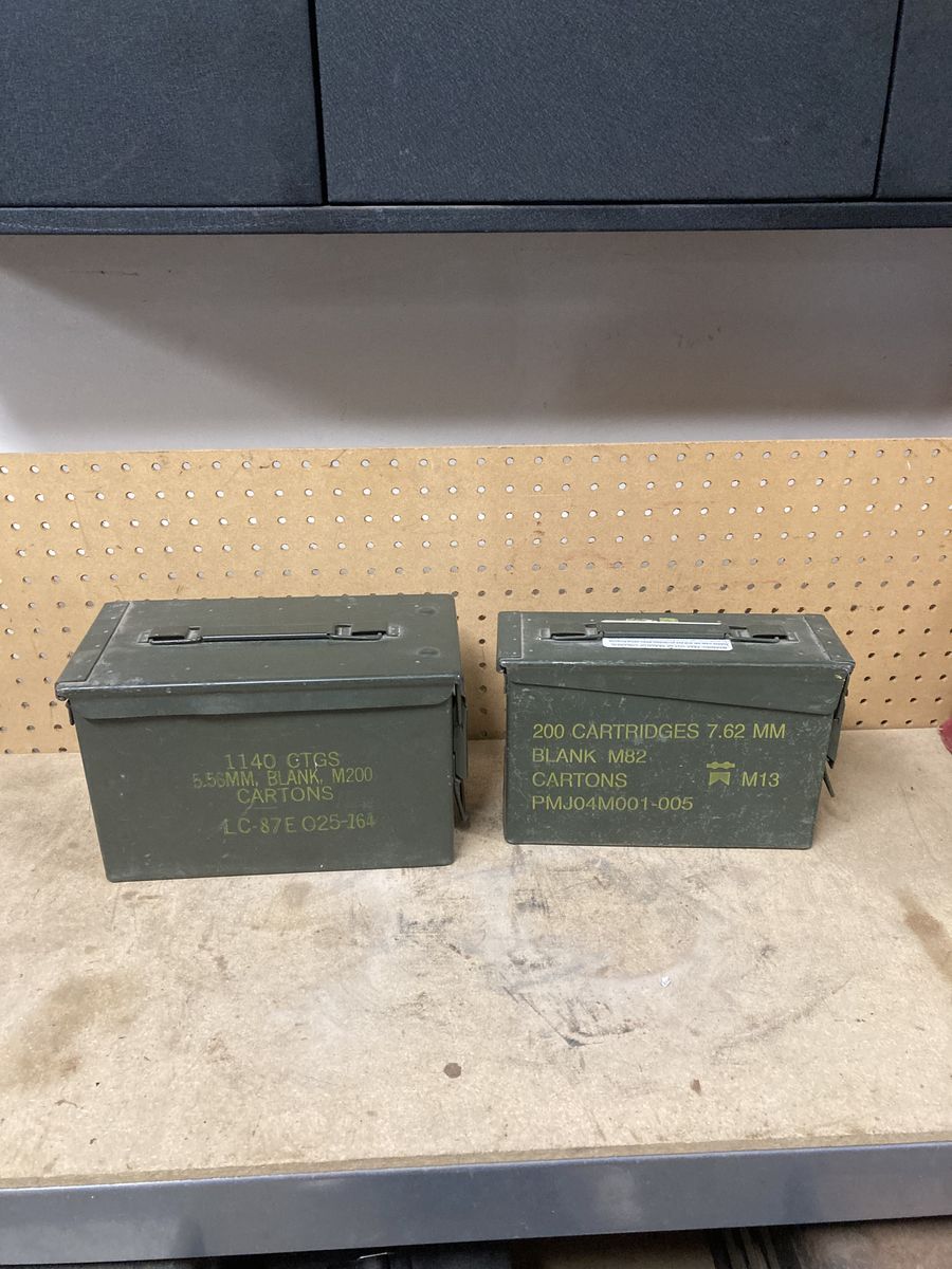 Ammunition boxes