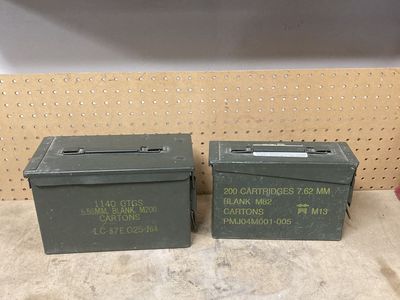 Ammunition boxes