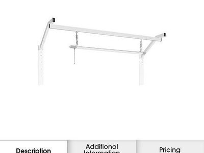 uline 72" led light kit bracket