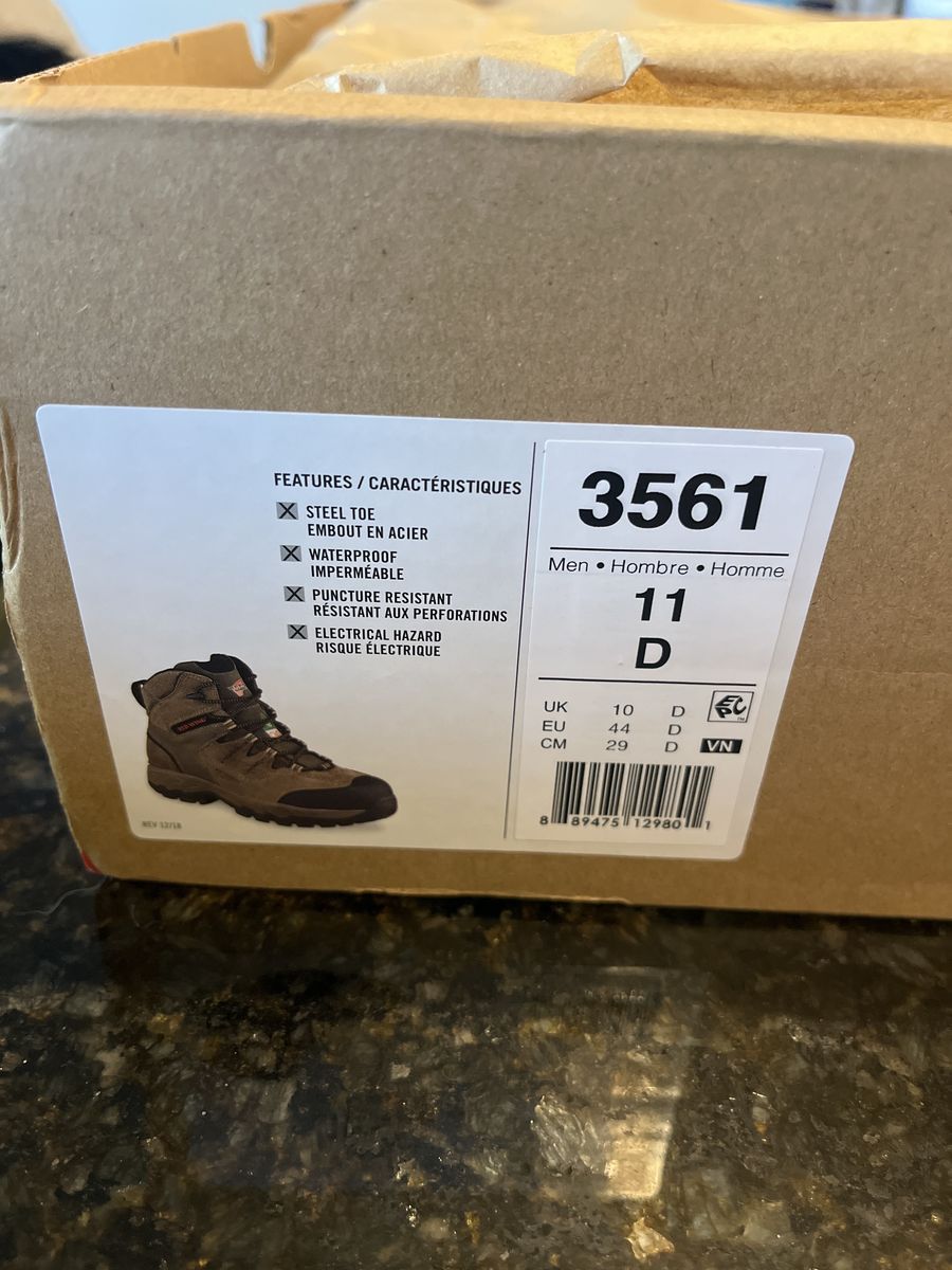 Red Wing Steel Toe Work Boots Sixe 11