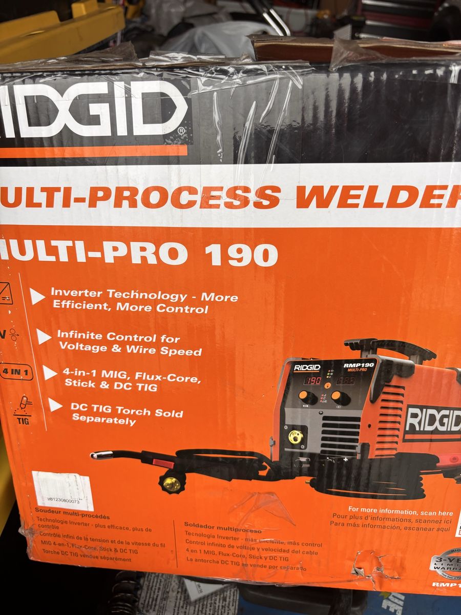 Brand New Ridgid Multi Pro 190 Multi Purpose Welde