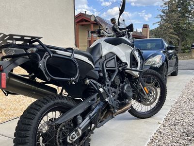 2010 BMW F800GS with electrical short