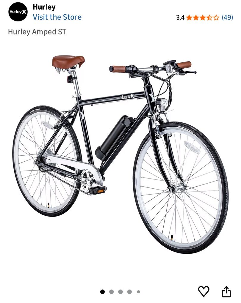 NEW HURLEY AMPED E-BIKE (HE-02-NV-19)