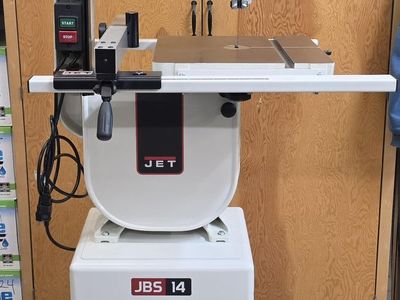 JET 14-Inch Woodworking Band Saw, with extras,1 HP, 115/230V 1Ph (JWBS-14CS) - new bandsaw
