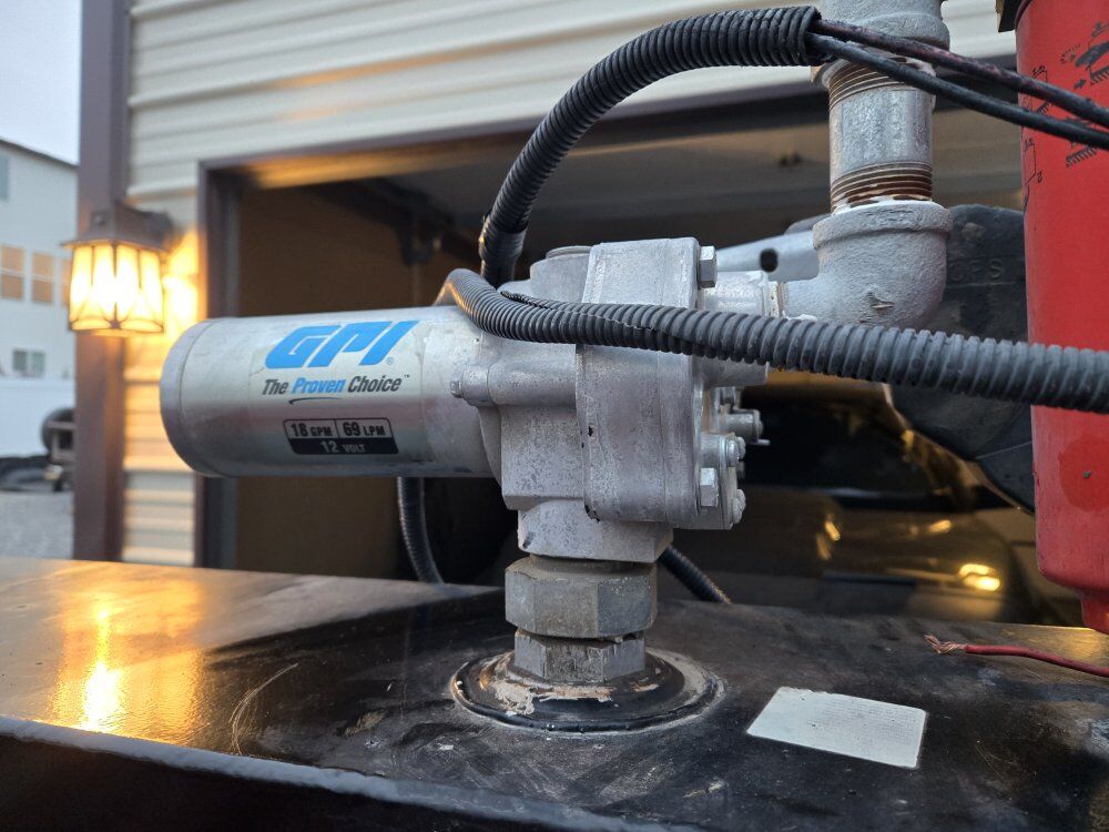 90 gallon auxiliary fuel tank