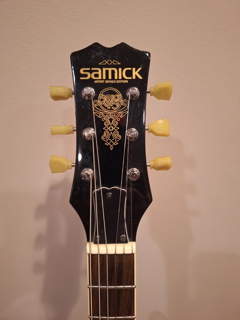 Samick Artist Series SG 1990s Electric Guitar Cherry Red Made in Korea 350$ OBO