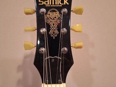 Samick Artist Series SG 1990s Electric Guitar Cherry Red Made in Korea 350$ OBO