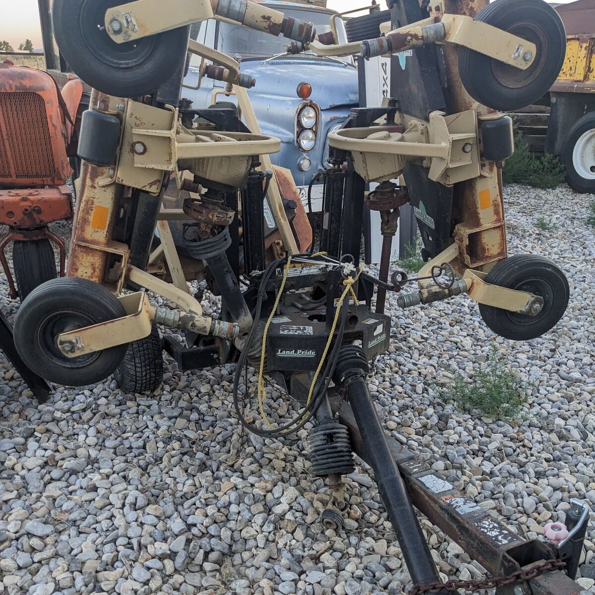 land pride 11' finish mower