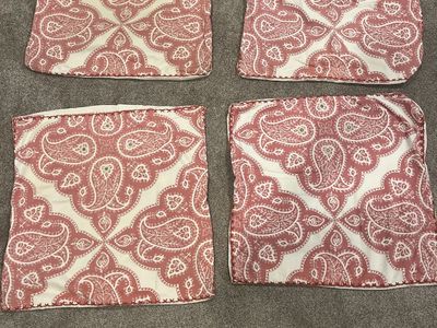 4 Pottery Barn pillow covers