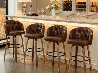 Dorlicecass 28" H Counter Height Bar Stools Set of 4