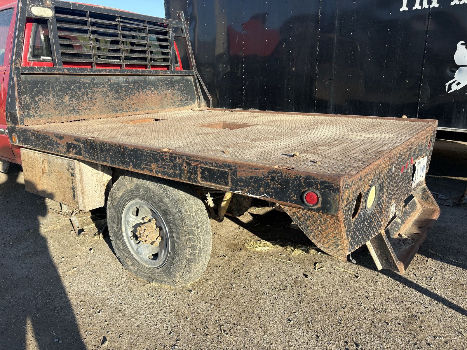 Steel flatbed